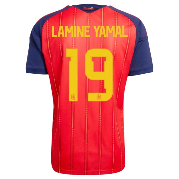Levné Dětský Fotbalový Dres Španělsko 2 Stars Lamine Yamal 19 Domácí Mistrovství Světa 2026