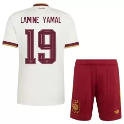Levné Dětský Fotbalový Dres Španělsko 2 Stars Lamine Yamal 19 Venkovní Mistrovství Světa 2026