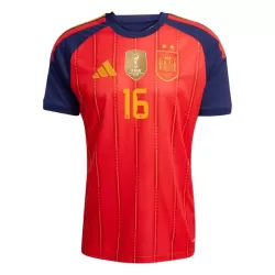 Levné Dětský Fotbalový Dres Španělsko 2 Stars Rodrigo 16 Domácí Mistrovství Světa 2026