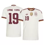 Levné Mužský Fotbalový Dres Španělsko 2 Stars Lamine Yamal 19 Venkovní Mistrovství Světa 2026