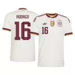 Levné Mužský Fotbalový Dres Španělsko 2 Stars Rodrigo 16 Venkovní Mistrovství Světa 2026