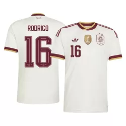 Levné Mužský Fotbalový Dres Španělsko 2 Stars Rodrigo 16 Venkovní Mistrovství Světa 2026 Levné Mužský Fotbalový Dres Španělsko 2 Stars Rodrigo 16 Venkovní Mistrovství Světa 2026