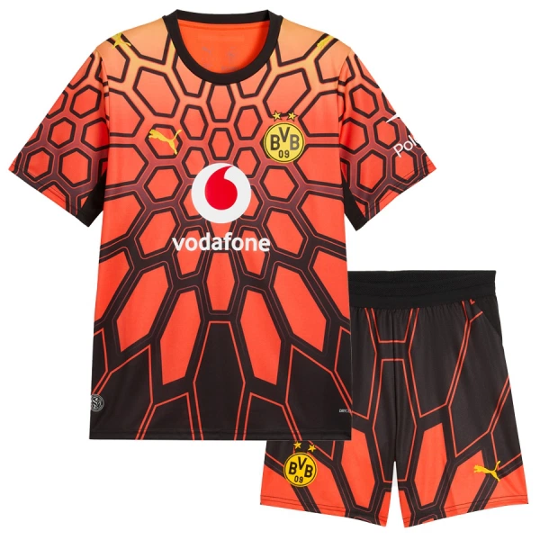 Levné Dětský Fotbalový Dres Borussia Dortmund Brankářské Domácí 2026-27 Oranžový