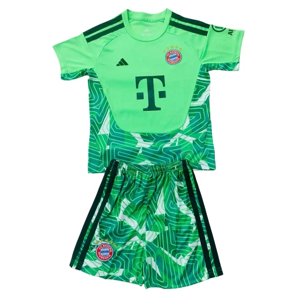 Levné Dětský Fotbalový Dres FC Bayern Mnichov Brankářské 2026-27 Zelená