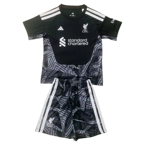 Levné Dětský Fotbalový Dres Liverpool Brankářské 2026-27 Černá Levné Dětský Fotbalový Dres Liverpool Brankářské 2026-27 Černá