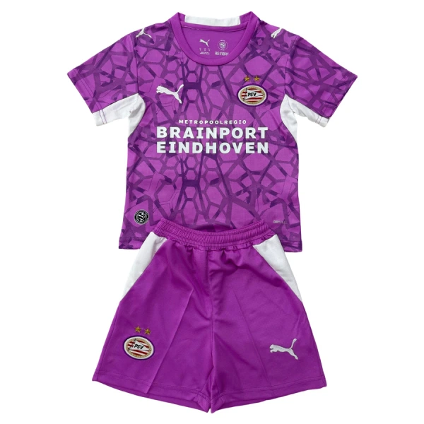 Levné Dětský Fotbalový Dres PSV Eindhoven Brankářské 2026-27 Nachový