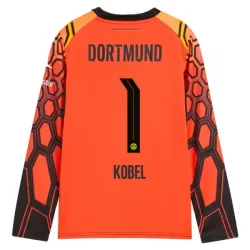 Levné Mužský Fotbalový Dres Borussia Dortmund Kobel 1 Brankářské Domácí 2026-27 Oranžový Dlouhý Rukáv Levné Mužský Fotbalový Dres Borussia Dortmund Kobel 1 Brankářské Domácí 2026-27 Oranžový Dlouhý Rukáv