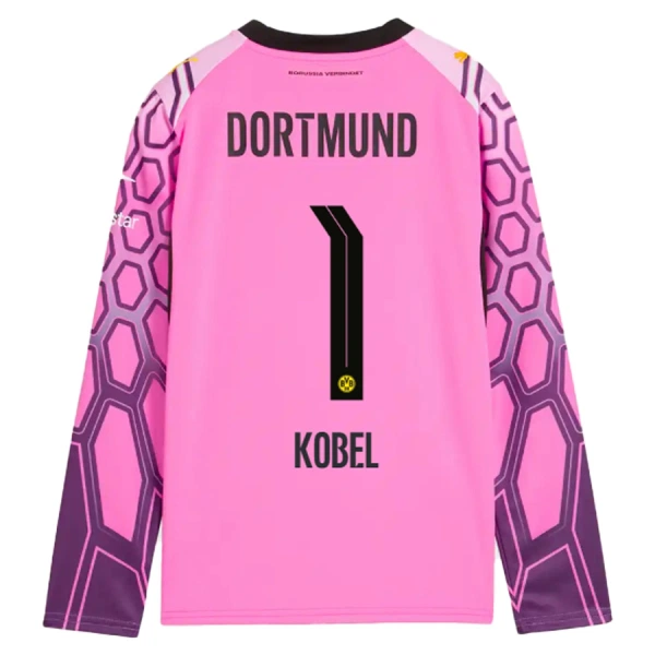 Levné Mužský Fotbalový Dres Borussia Dortmund Kobel 1 Venkovní Brankářské 2026-27 Růžová Dlouhý Rukáv Levné Mužský Fotbalový Dres Borussia Dortmund Kobel 1 Venkovní Brankářské 2026-27 Růžová Dlouhý Rukáv