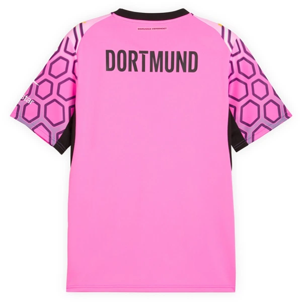 Levné Mužský Fotbalový Dres Borussia Dortmund Venkovní Brankářské 2026-27 Růžová