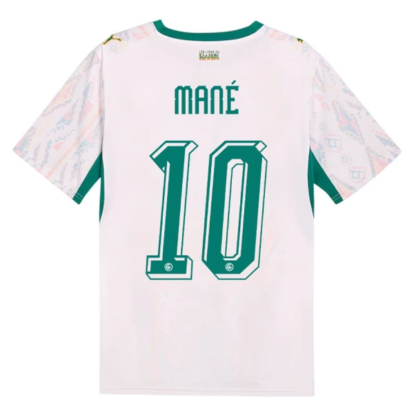 Levné Mužský Fotbalový Dres Senegal Mane 10 Domácí Mistrovství Světa 2026 Levné Mužský Fotbalový Dres Senegal Mane 10 Domácí Mistrovství Světa 2026