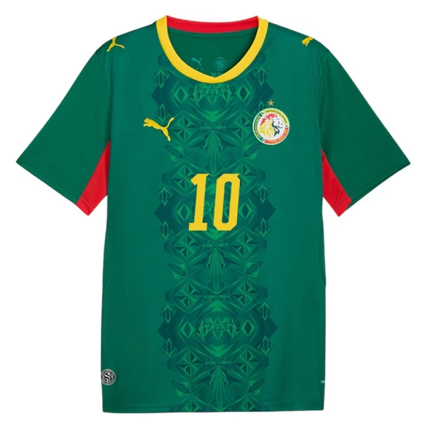 Levné Mužský Fotbalový Dres Senegal Mane 10 Venkovní Mistrovství Světa 2026