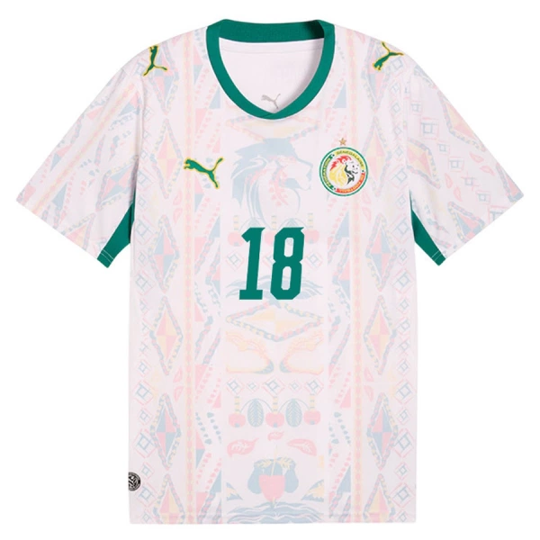 Levné Mužský Fotbalový Dres Senegal Sarr 18 Domácí Mistrovství Světa 2026