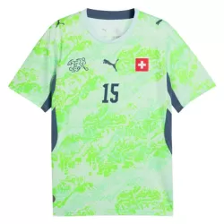 Levné Mužský Fotbalový Dres Švýcarsko Djibril Sow 15 Venkovní Mistrovství Světa 2026