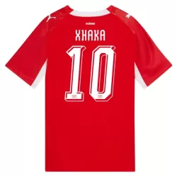 Levné Mužský Fotbalový Dres Švýcarsko Granit Xhaka 10 Domácí Mistrovství Světa 2026 Levné Mužský Fotbalový Dres Švýcarsko Granit Xhaka 10 Domácí Mistrovství Světa 2026