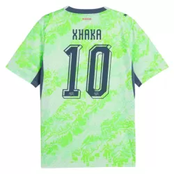 Levné Mužský Fotbalový Dres Švýcarsko Granit Xhaka 10 Venkovní Mistrovství Světa 2026 Levné Mužský Fotbalový Dres Švýcarsko Granit Xhaka 10 Venkovní Mistrovství Světa 2026
