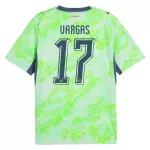 Levné Mužský Fotbalový Dres Švýcarsko Vargas 17 Venkovní Mistrovství Světa 2026