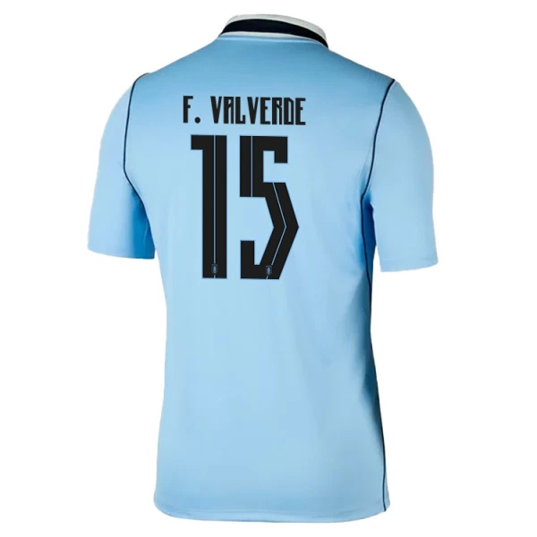 Levné Mužský Fotbalový Dres Uruguay Federico Valverde 15 Domácí Mistrovství Světa 2026 Levné Mužský Fotbalový Dres Uruguay Federico Valverde 15 Domácí Mistrovství Světa 2026