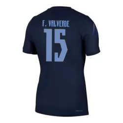 Levné Mužský Fotbalový Dres Uruguay Federico Valverde 15 Venkovní Mistrovství Světa 2026 Levné Mužský Fotbalový Dres Uruguay Federico Valverde 15 Venkovní Mistrovství Světa 2026
