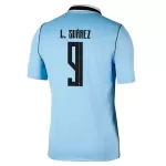 Levné Mužský Fotbalový Dres Uruguay Luis Suarez 9 Domácí Mistrovství Světa 2026