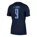 Levné Mužský Fotbalový Dres Uruguay Luis Suarez 9 Venkovní Mistrovství Světa 2026