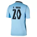 Levné Mužský Fotbalový Dres Uruguay Maximiliano Araujo 20 Domácí Mistrovství Světa 2026