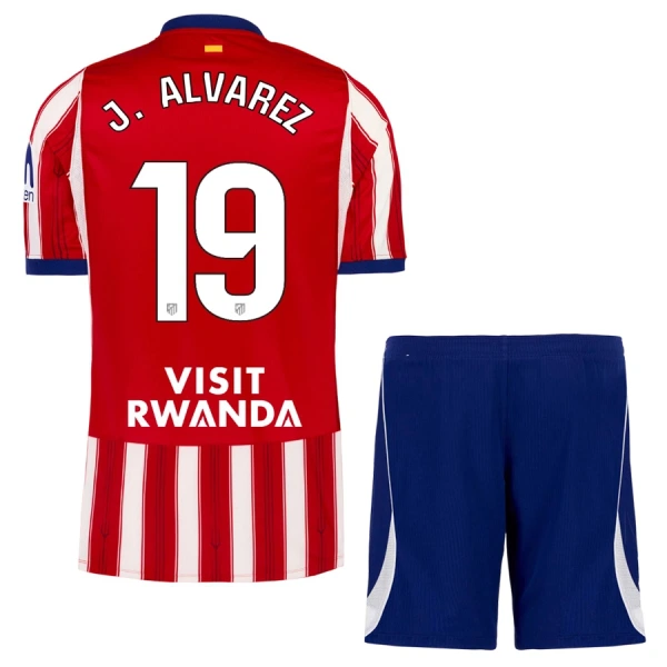 Levné Dětský Fotbalový Dres Atlético Madrid J. Alvarez 19 Domácí 2026-27 Levné Dětský Fotbalový Dres Atlético Madrid J. Alvarez 19 Domácí 2026-27