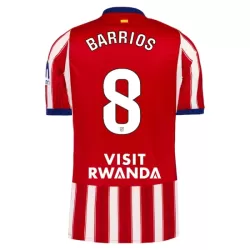 Levné Mužský Fotbalový Dres Atlético Madrid Barrios 8 Domácí 2026-27 Levné Mužský Fotbalový Dres Atlético Madrid Barrios 8 Domácí 2026-27