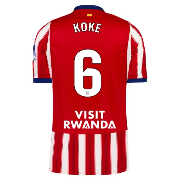 Levné Mužský Fotbalový Dres Atlético Madrid Koke 6 Domácí 2026-27 Levné Mužský Fotbalový Dres Atlético Madrid Koke 6 Domácí 2026-27