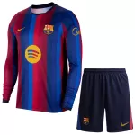 Levné Dětský Fotbalový Dres FC Barcelona Domácí 2026-27 Dlouhý Rukáv