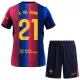 Levné Dětský Fotbalový Dres FC Barcelona Frenkie de Jong 21 Domácí 2026-27 Levné Dětský Fotbalový Dres FC Barcelona Frenkie de Jong 21 Domácí 2026-27