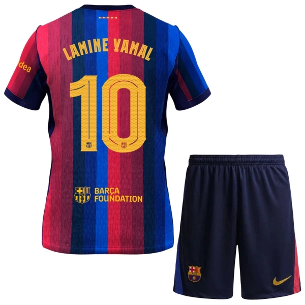 Levné Dětský Fotbalový Dres FC Barcelona Lamine Yamal 10 Domácí 2026-27 Levné Dětský Fotbalový Dres FC Barcelona Lamine Yamal 10 Domácí 2026-27