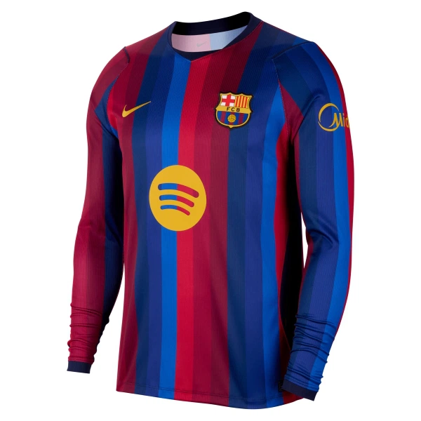Levné Mužský Fotbalový Dres FC Barcelona Domácí 2026-27 Dlouhý Rukáv Levné Mužský Fotbalový Dres FC Barcelona Domácí 2026-27 Dlouhý Rukáv