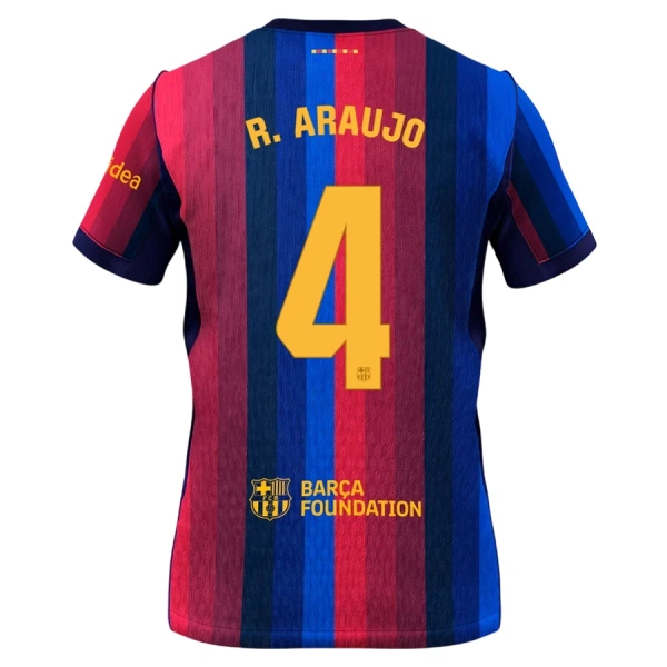 Levné Mužský Fotbalový Dres FC Barcelona R. Araujo 4 Domácí 2026-27