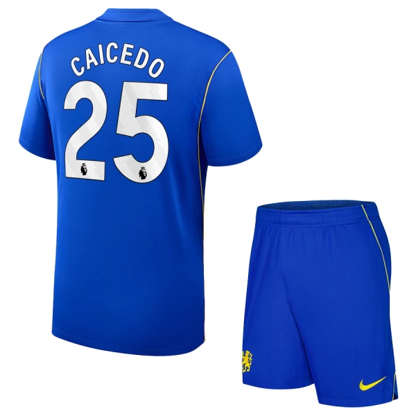Levné Dětský Fotbalový Dres Chelsea Caicedo 25 Domácí 2026-27 Levné Dětský Fotbalový Dres Chelsea Caicedo 25 Domácí 2026-27