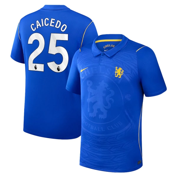 Levné Mužský Fotbalový Dres Chelsea Caicedo 25 Domácí 2026-27 Levné Mužský Fotbalový Dres Chelsea Caicedo 25 Domácí 2026-27