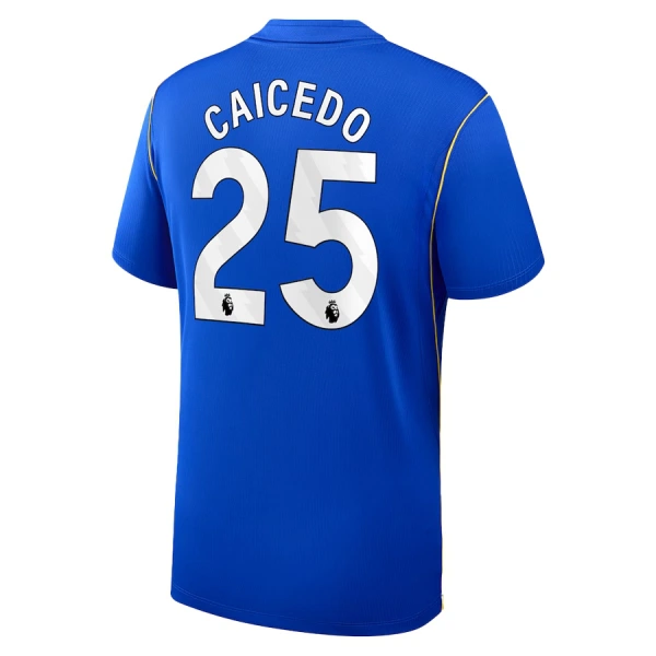 Levné Mužský Fotbalový Dres Chelsea Caicedo 25 Domácí 2026-27