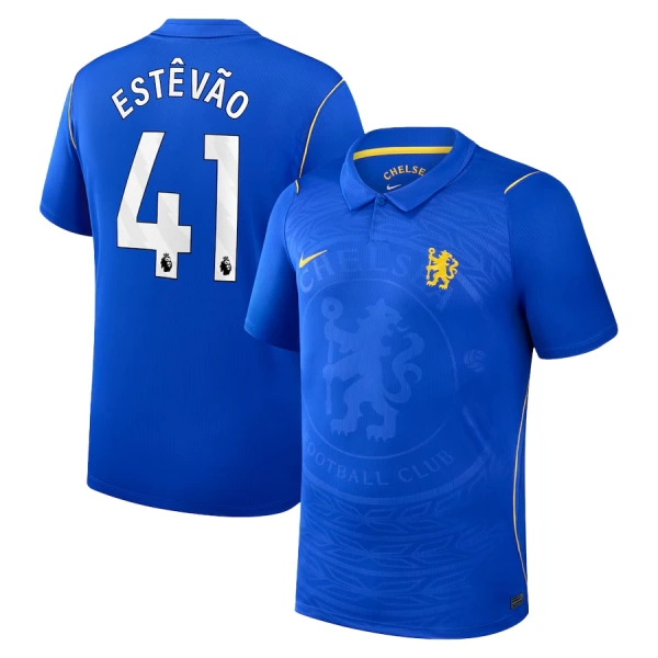Levné Mužský Fotbalový Dres Chelsea Estevao 41 Domácí 2026-27 Levné Mužský Fotbalový Dres Chelsea Estevao 41 Domácí 2026-27