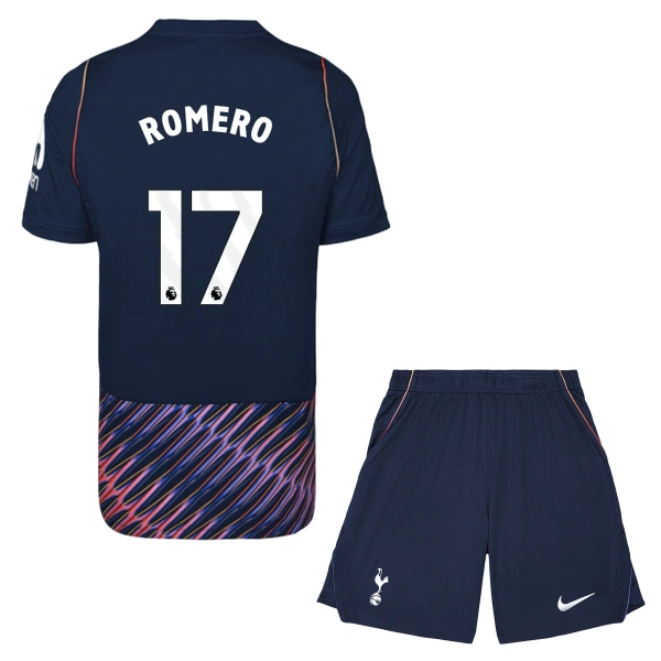 Levné Dětský Fotbalový Dres Tottenham Hotspur Romero 17 Venkovní 2026-27