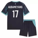 Levné Dětský Fotbalový Dres Olympique de Marseille Aubameyang 17 Venkovní 2026-27