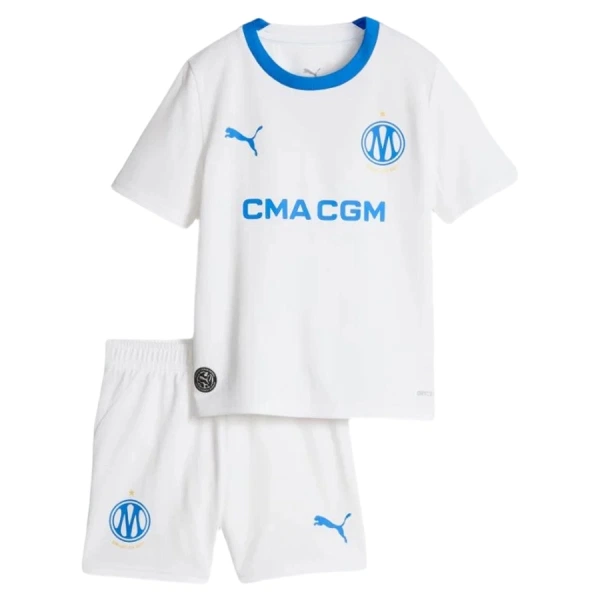 Levné Dětský Fotbalový Dres Olympique de Marseille Domácí 2026-27 Levné Dětský Fotbalový Dres Olympique de Marseille Domácí 2026-27