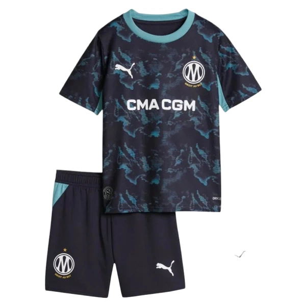 Levné Dětský Fotbalový Dres Olympique de Marseille Venkovní 2026-27 Levné Dětský Fotbalový Dres Olympique de Marseille Venkovní 2026-27