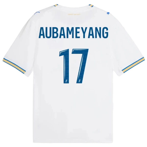Levné Mužský Fotbalový Dres Olympique de Marseille Aubameyang 17 Domácí 2026-27 Levné Mužský Fotbalový Dres Olympique de Marseille Aubameyang 17 Domácí 2026-27