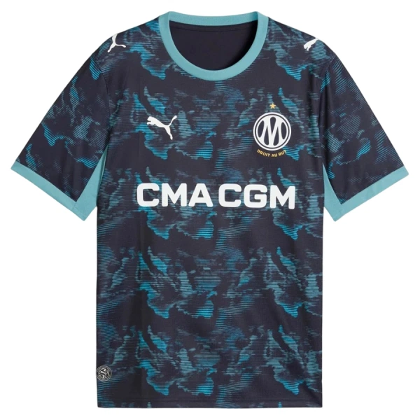 Levné Mužský Fotbalový Dres Olympique de Marseille Aubameyang 17 Venkovní 2026-27