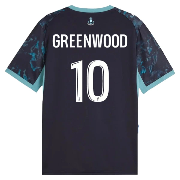 Levné Mužský Fotbalový Dres Olympique de Marseille Greenwood 10 Venkovní 2026-27 Levné Mužský Fotbalový Dres Olympique de Marseille Greenwood 10 Venkovní 2026-27