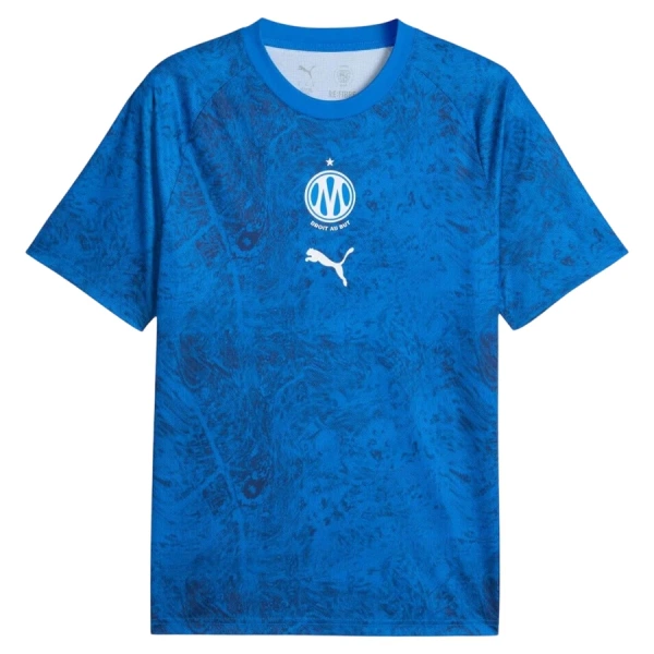Levné Mužský Fotbalový Dres Olympique de Marseille Pre-Match 2026-27 Modrá