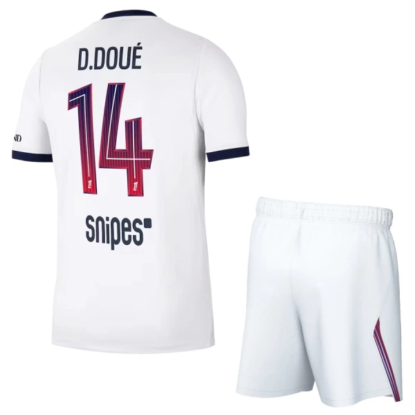 Levné Dětský Fotbalový Dres Paris Saint-Germain Desire Doue 14 Venkovní 2026-27 Levné Dětský Fotbalový Dres Paris Saint-Germain Desire Doue 14 Venkovní 2026-27