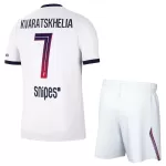 Levné Dětský Fotbalový Dres Paris Saint-Germain Kvaratskhelia 7 Venkovní 2026-27