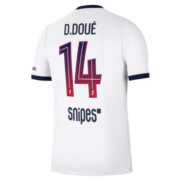 Levné Mužský Fotbalový Dres Paris Saint-Germain Desire Doue 14 Venkovní 2026-27