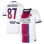 Levné Mužský Fotbalový Dres Paris Saint-Germain Joao Neves 87 Venkovní 2026-27