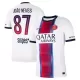 Levné Mužský Fotbalový Dres Paris Saint-Germain Joao Neves 87 Venkovní 2026-27 Levné Mužský Fotbalový Dres Paris Saint-Germain Joao Neves 87 Venkovní 2026-27